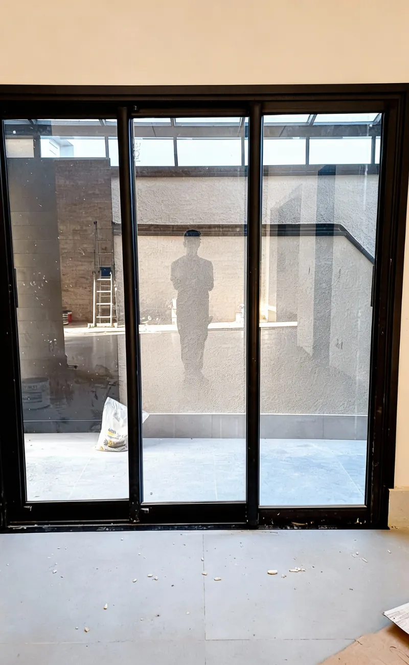 porta de correr porta esquadria de aluminio