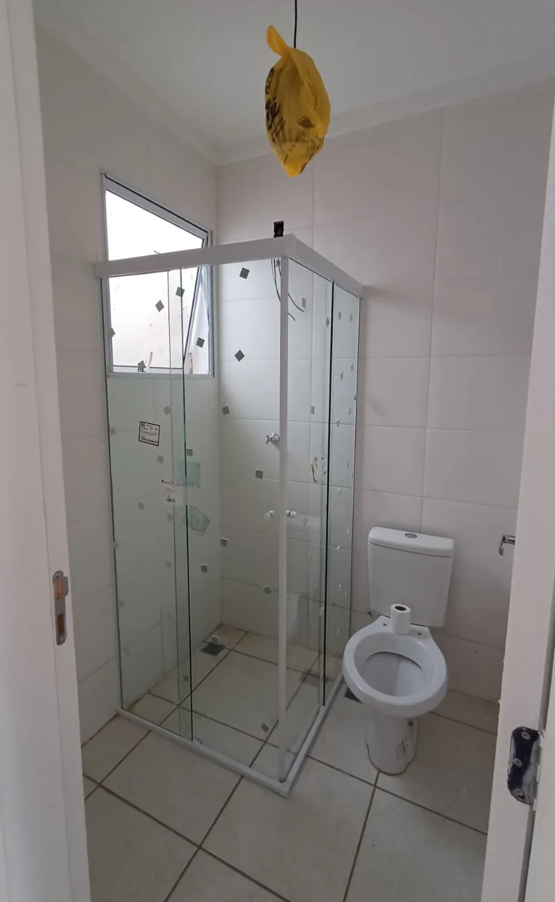 box de vidro de canto