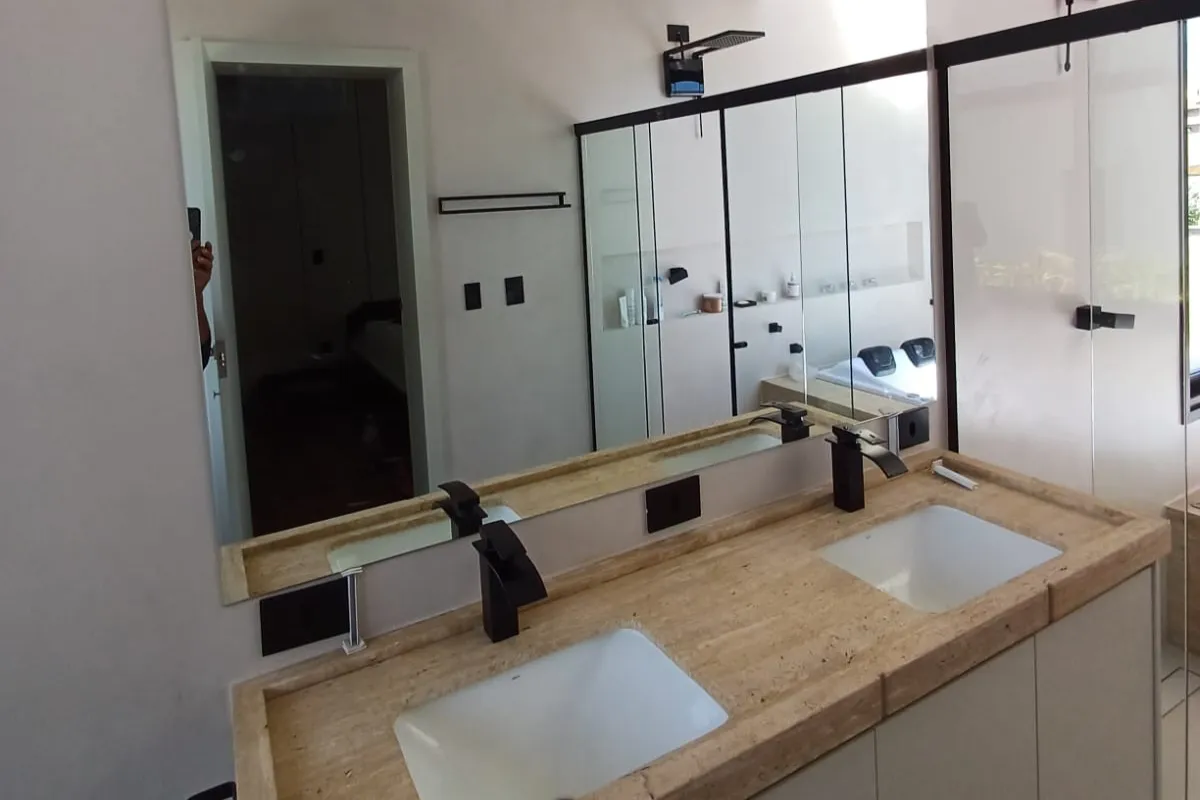 box de vidro box frontal box de canto espelho espelho led espelho bisote