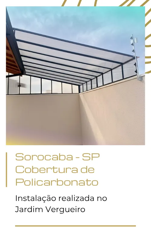 cobertura policarbonato cobertura retrátil