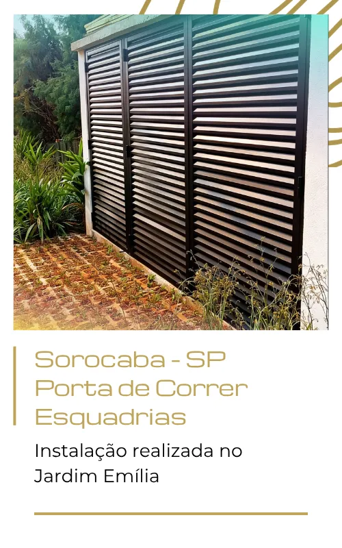 porta de correr esquadrias
