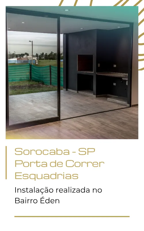 porta de correr esquadrias