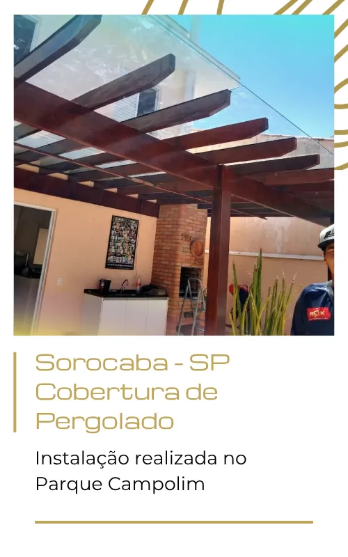 pergolado de vidro cobertura pergolado
