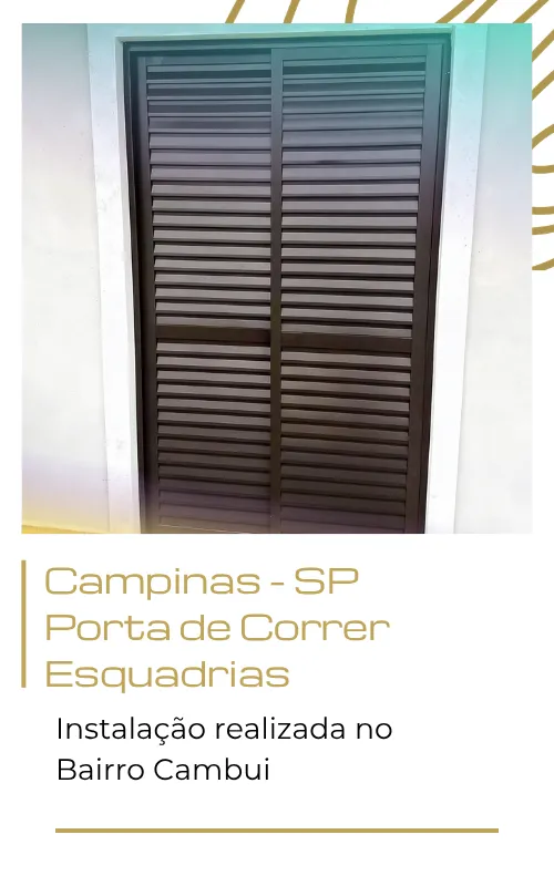 porta de correr esquadrias