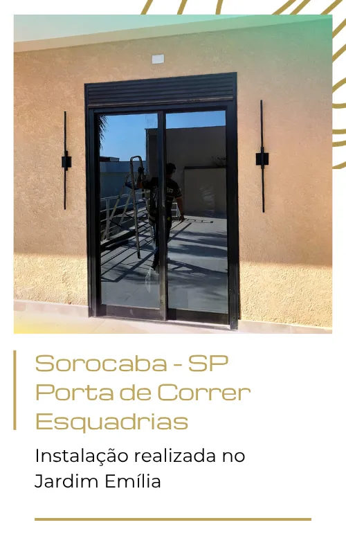 porta de correr esquadrias